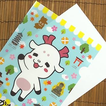 Amazon | 白いしかまろくん A4サイズ クリアファイル | クリア